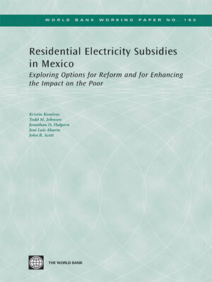 cover image of Residential Electricity Subsidies in Mexico